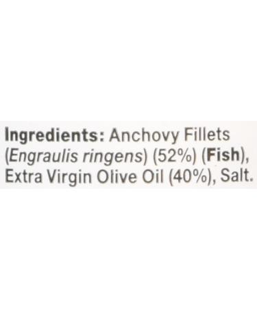 Kingfisher Anchovy Fillets in Extra Virgin Olive Oil 100g - Buy Online on GoSupps.com