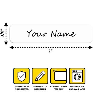 100-Pack Writable Iron On Clothing Labels | Washer & Dryer Safe - Buy Online on GoSupps.com