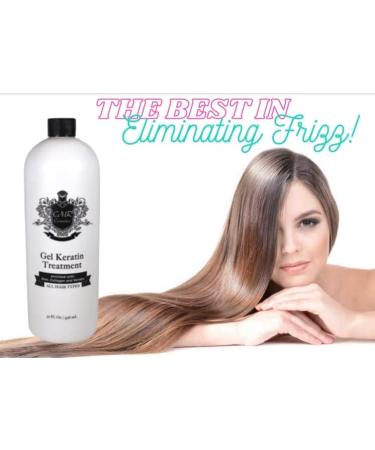 Brazilian Keratin Hair Treatment Gel - Straightening & Smoothing for All Hair Types | Reduces Frizz Adds Volume & Gloss - Buy Online on GoSupps.com