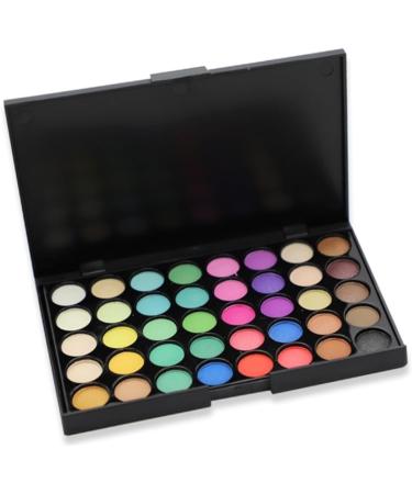 FOMIYES 40 Matte Eyeshadow Eye Shadow Palettes Eyeshadow Pallet Eyeshadow Matt Eyeshadow Palette Earth Tones 1 count (Pack of 1) As Shown - Buy Online on GoSupps.com