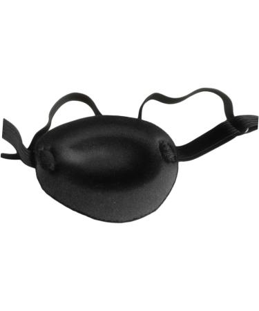 FOMIYES 2pcs Lazy Eye Cover Amblypia Eye Patch Single Eye One Eye Patch Adult Amblyopia Patches Pirate Black - Buy Online on GoSupps.com