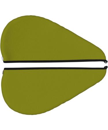 Olive Microfiber Hair Towel - Soft Super Absorbent Quick Dry Wrap for Long Curly & Thick Hair - Coral Velvet Towel for Women - Buy Online on GoSupps.com