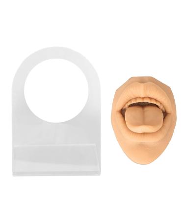 Realistic Human Tongue Mouth Model for Drilling Practice | High Elastic Simulation - Skin Color - Buy Online on GoSupps.com