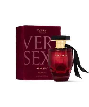 Victoria's Secret Very Sexy Eau de Parfum Notes of Vanilla Orchid Sun-Drenched Clementine & Wild Blackberry Perfumes for Women (1.7 oz)