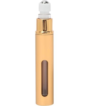Cryfokt Refillable Perfume Bottle 10ml Empty Roll On Bottle Visible for Fragrances for Parties for Essential Oils for Gym (Gold) - Buy Online on GoSupps.com