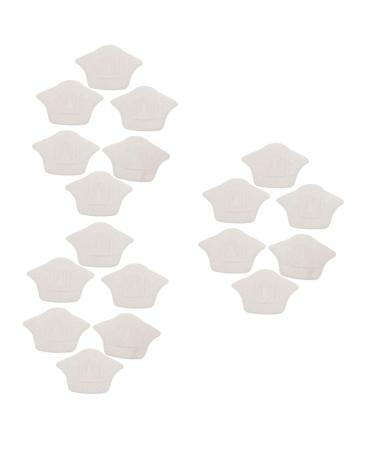 FOMIYES 9 Pairs Cuttable Half Size Stickers Sneaker Heels Heel Cushion Liner Shoes for Women Sneakers High Heel Comfort Pads White Women's High Heels Cloth Protective Pad