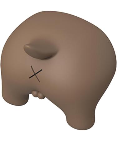 Generic Dog Toothpaste Pooping Cap Pooping Dog Butt Toothpaste Topper Squeezing Toothpaste Artifact Dog Butt Toothpaste Cap Brown - Buy Online on GoSupps.com