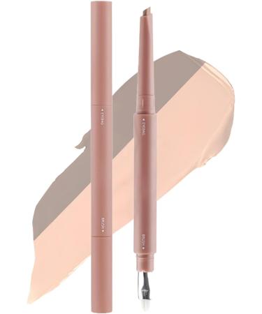 Correcteur Illuminateur Pour Les Yeux | B ton D'oeil Lumineux Bicolore | 2.5g Ombres Paupi res Pour Les Ombres Sous Les Yeux | Maquillage Visage Pour Les Femmes Jeunes Filles Anniversaire Sc ne 01# - Buy Online on GoSupps.com