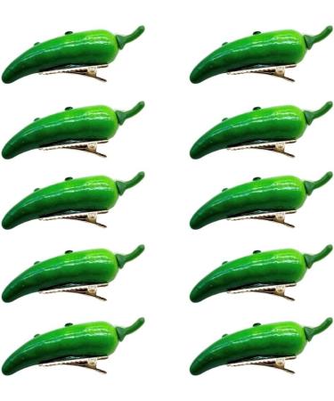 JSGHGDF Simulation Fruit Hairclip Set of 10 for Girl Carnivals Party Hair Pin Girl Women Cute Hair Clip Kids Dress Up Barrettes Strawberry - Buy Online on GoSupps.com