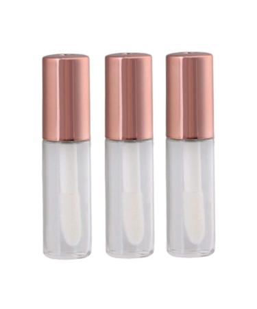 20 Pack Empty Lip Gloss Tubes - Refillable Lip Balm & Cosmetic Containers for DIY Cosmetics (Rose) - Buy Online on GoSupps.com