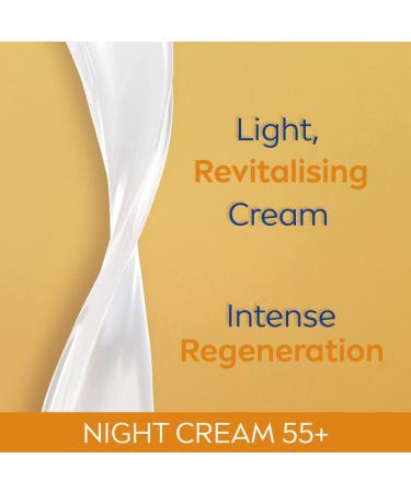 NIVEA Anti-Wrinkle and Revitalizing Night Cream 55+ 50 ml - Buy Online on GoSupps.com