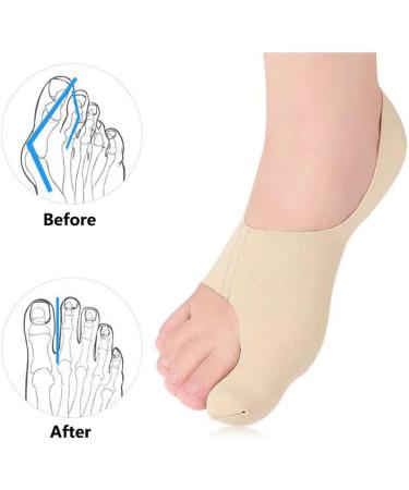 LTLCLZ 2Pcs Big Toe Protector/Corrector Pedicure Socks for Bunions & Hallux Valgus - Orthopedic Foot Care - Buy Online on GoSupps.com