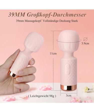 Mini Personal Massager - Silicone Vibration Device for Women | 10 Quiet Modes | Portable Muscle Relief - Buy Online on GoSupps.com