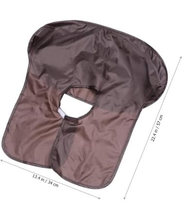 Beavorty Beard Trimming Bib Barber Umbrella beard shaving bib Mustache Trimming Apron Beard Grooming Apron Beard Catcher bib Hair Clipping Apron Short Cape for Barbershop hair dye smock 57x34cm - Buy Online on GoSupps.com