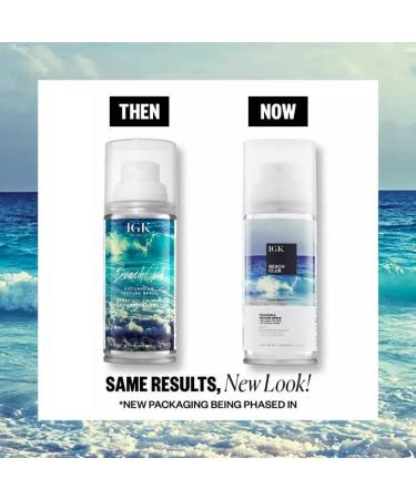 IGK BEACH CLUB Touchable Texture Spray | Hold + Volume + Lightweight | Vegan + Cruelty Free | 1.7 Fl Oz (Pack of 1) - Buy Online on GoSupps.com