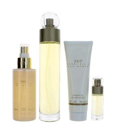 Perry Ellis Fragrances 360 for Women 4-piece Gift Set