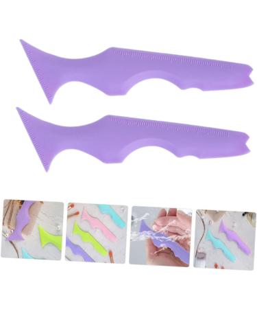 Didiseaon 4 Pcs Silicone Beauty Ruler Eye Shadow Massaging Eye Mask Eyebrow Guide Aid Bevel Template Board - Buy Online on GoSupps.com