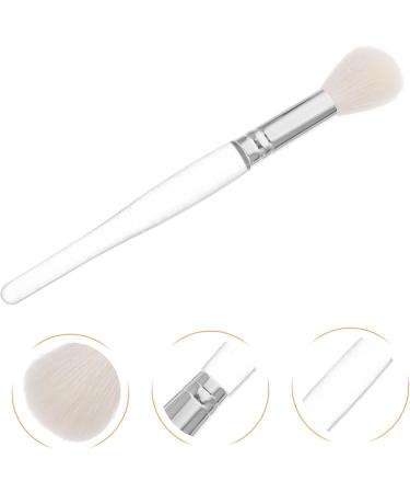 POPETPOP Wool Makeup Brush Blush for Makeup Small Makeup Brush Face Powder Brush Highlighter Brush Powder Brush for Pressed Powder Plastic Handle Cosmetic Facial Cleanser Miss 17.50X3.00X2.50CM As Shown - Buy Online on GoSupps.com