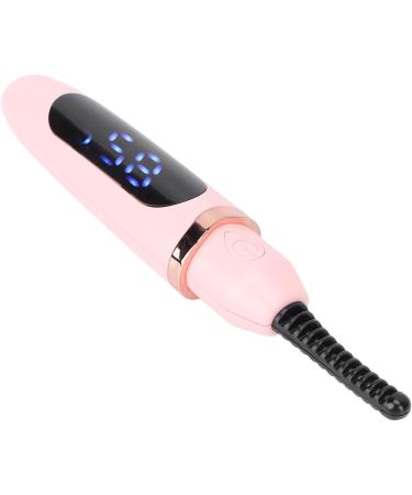 Qukaim Heated Eyelash Curler Electric Eyelash Curler USB Rechargeable Heated Handheld Intelligent Temperature Control Pink - Buy Online on GoSupps.com