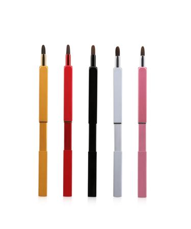 Buy Housoutil 2pcs Lip Gloss Applicator - Retractable Lip Makeup Brush Tool for Flawless Application | Travel-Friendly Red Lipstick Applicator Wands - Buy Online on GoSupps.com
