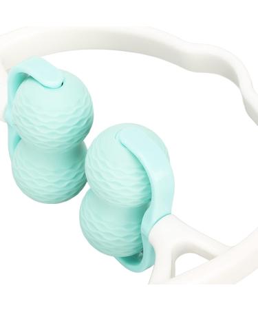 Neck Roller Massager - Hand-Held Manual Shoulder Massager with 4 Balls for Pain Relief & Fatigue Reduction - Dual Pressure Point Cervical Massager (Sky Blue) | Shop Internationally - Buy Online on GoSupps.com