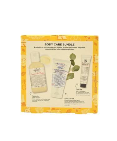 Kiehl's Body Care Bundle: Ultimate Strength Hand Salve, Cream De Corps, Lip Balm - 3 Piece Set - Buy Online on GoSupps.com