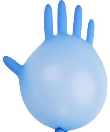 TITANflex Disposable Nitrile Gloves 6 mil Blue Heavy Duty Disposable Gloves Cooking Mechanic Gloves Latex Free Powder Free 100 Large (Pack of 100) - Buy Online on GoSupps.com