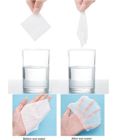 Ultra Stretchy Cotton Pads for Face (200 Pcs) - Stretchy DIY Face Mask Stretchable Wet compress cotton Moisturizing Facial Makeup Pads Breathable Cotton Pads for Facial/Eye/Nails Makeup Remover - Buy Online on GoSupps.com