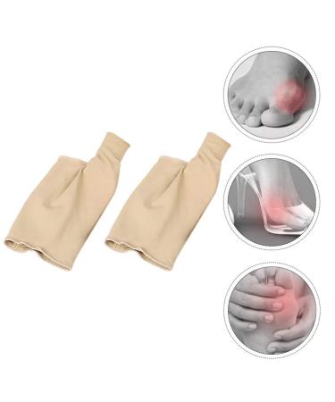 Buy HEALLILY Silicone Toe Separator & Bunion Sleeves - Protective Big Toe Spacer for Pain Relief | Orthotic Hallux Valgus Foot Pads - Buy Online on GoSupps.com