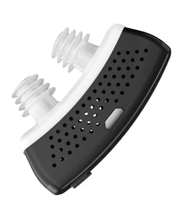 Smart Anti Snoring Device Smart Adjustable Snoring Stopper Electric Silicone Anti Snore Device Double Eddy Current Fan Designs Snoring Solution Help Nighttime Sleeping