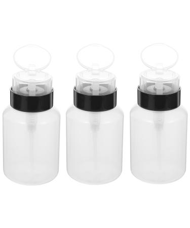 BESTYASH 3pi ces Lot De Flacons Presse Pour Vernis Ongles Distributeurs De Dissolvant R cipients Pour Manucure