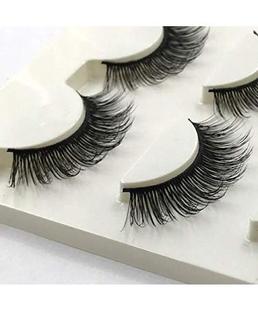 Desikixudy 3D-16 False Eyelashes Handmade 3D Eyelashes Soft And Comfortable Natural And Long Slim - Buy Online on GoSupps.com