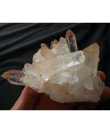 350G Natural Raw Quartz Crystal Cluster Point Beautiful Specimen Gem Cluster Rough Stone Sample Cluster Great Choice for Home Decoration kaixun - Buy Online on GoSupps.com