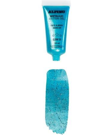  Alpino Metallic Glitter Gel Alpino Fiesta Blue Single Color 6 Units | Metallic glitter gel with a blue base | Liquid glitter - Buy Online on GoSupps.com