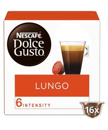 G n rique DOLCE GUSTO - Lungo Capsules 104G Dolce Gusto Compatible Coffee Rich and Intense Flavor - Pack of 3