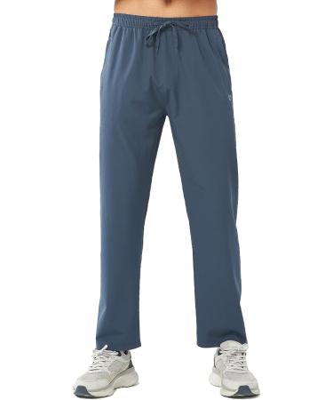 NORTHYARD Men's Athletic Running Joggers Sweatpants - Cool Grey | Lightweight Gym Pants for Workout, Jogging - Size Large - Buy Online on GoSupps.com