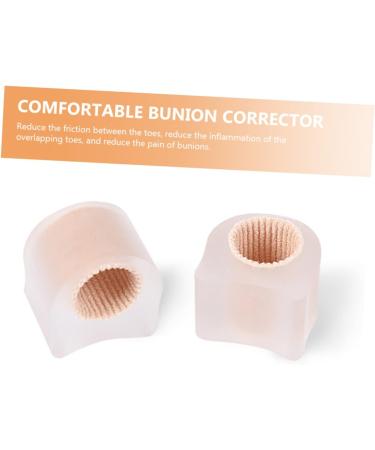Hemoton 6pcs Separator Silicone Gel Nursing Foot Protectors - Bunion Protector Caps for Women, 3.5x2.7cm - Buy Online on GoSupps.com