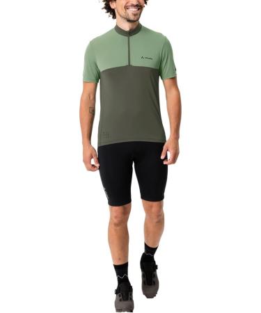 VAUDE Men's Matera Hz Tricot Jersey L - Willow Green | Premium Cycling Jersey for Men | International Shipping Available - Buy Online on GoSupps.com