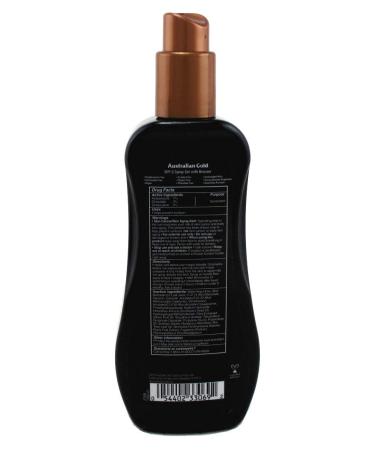 Australian Gold SPF 8 Spray Gel with Instant Bronzer 8oz (235ml) - Pack of 3 - Buy Online on GoSupps.com