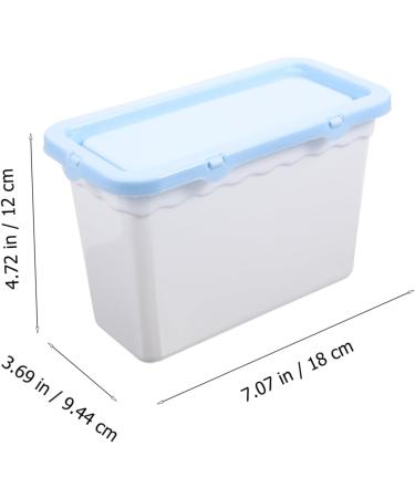 HOMSFOU 6pcs Laundry Pod Box Bead Laundry Detergent Container Laundry Dispenser Laundry Detergent Dispenser Laundry Scent Laundry Container Plastic Clothing White Sheet White 18X12X9.4CM - Buy Online on GoSupps.com