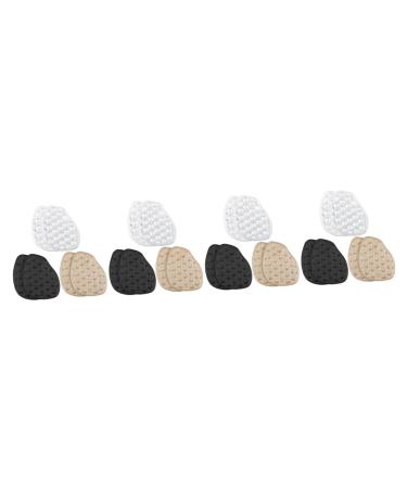FRCOLOR 12 Pairs High Heels Forefoot Pad Foot Pads for Women Forefoot Pads Crystals and Gemstones Big Shoe Filler Gel Guard Comfort Heels Dress Shoes Shoe Inserts Damping Toe Socks