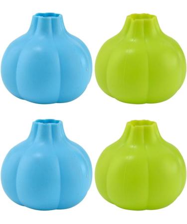 UPKOCH Garlic Peeling Machine 4 Pack Silicone Garlic Peelers Garlic Skin Remover Garlic Peel Tool Garlic Roller Silicone for Garlic Rubber Garlic - Buy Online on GoSupps.com