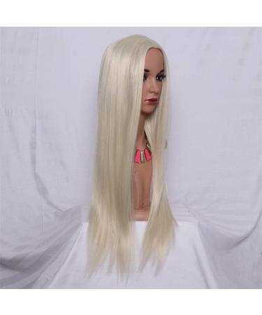 Buy Long Yellow Straight Wig for Women | Brazilian Curly Party Hair - 50s 60s 70s 80s Style | International Shipping Available - Buy Online on GoSupps.com