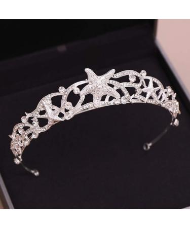 Beaupretty Wedding Starfish Headpiece | Durable Rhinestone Tiara & Bridal Hair Accessories for Fashionable Brides - Buy Online on GoSupps.com