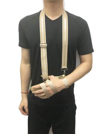 Finger Training Board for Hand Dysfunction Limb Abnormal Tension & Brain Injury Orthotics Fingerboard with Shoulder Belt (Size : Left) Right - Buy Online on GoSupps.com