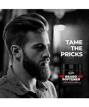 Beardo Beard Softener Cream for Men | Frizz-Free Nourished & Shiny Beard | Vitamin E & Argan Oil | 50g - International Shipping Available - Buy Online on GoSupps.com