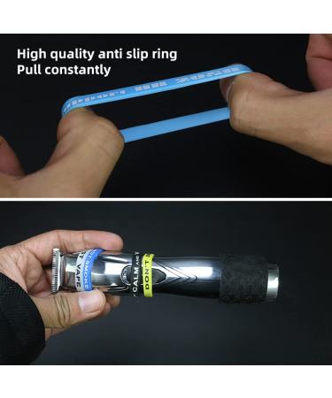 WAYUTO 40 Pack Professional Silicone Hair Clipper Bands | Barber Clipper Grips & Sleeves for Home Salon & Shop Enhance Your Hair Trimming Experience - Buy Online on GoSupps.com