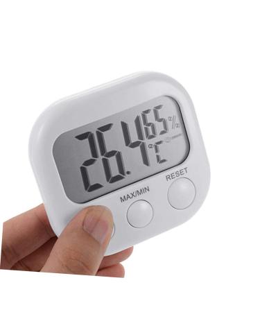Happyyami Digital Hygrometer - Accurate Desktop Thermometer for Fish Tanks & Home Temperature Measurement - Buy Online on GoSupps.com