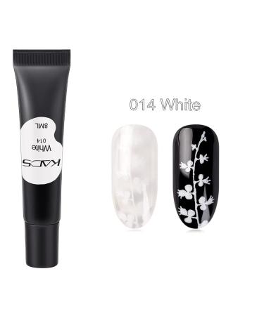 KADS Nail Stamping Gel Polish Set 2 - 4 Colors 8ML UV LED Gel for Stamping Plates - Buy Online on GoSupps.com