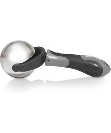 Black Ice Roller Ball with Handle | Cold Massage Roller for Muscle Pain Relief - Buy Online on GoSupps.com